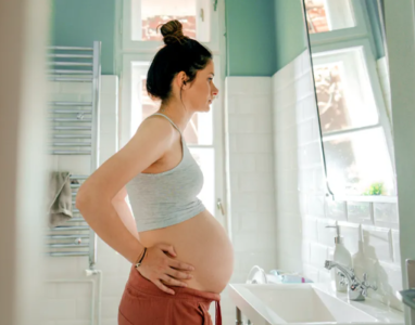 pregnancy in a young female human being